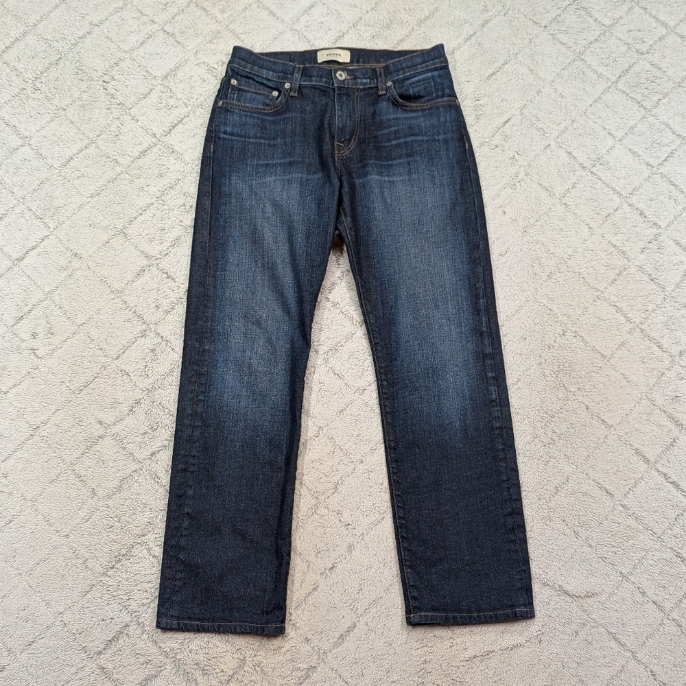 Baldwin Jeans Mens 29x28 Blue Indigo Brennan Modern Straight Kansas City USA